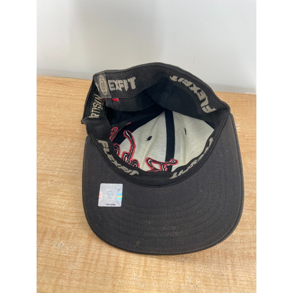 Ole Miss Rebels Affliction Style Mens Baseball Cap Flexfit Hat - Picture 5 of 5